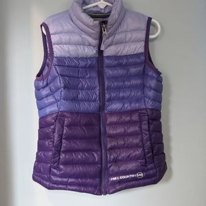 Warm yet lightweight down vest